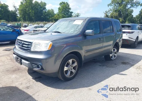 2012 Honda Pilot Ex из США, поврежденный, VIN 5FNYF3H43CB015947